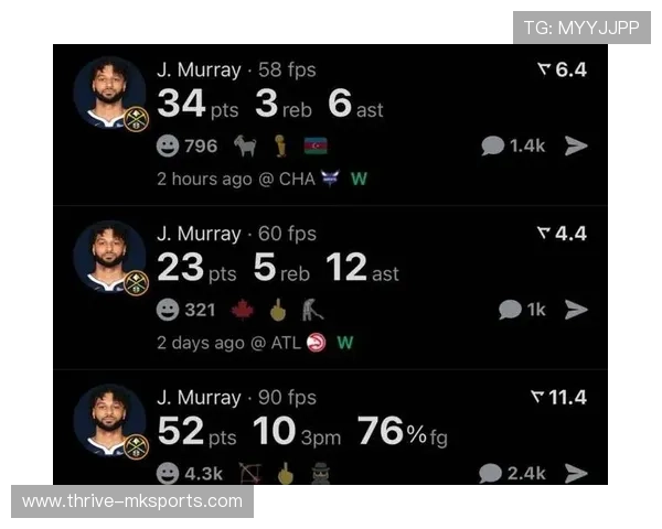 穆雷闪耀全明星赛场上，后卫表现惊艳全场